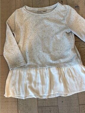 Loft mixed media top